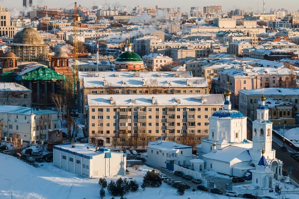 Paisagem urbana kazan tatarstan — Fotografia de Stock