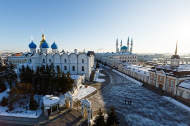 panoramik Kul Şerif ve duyuru Katedrali, Kazan