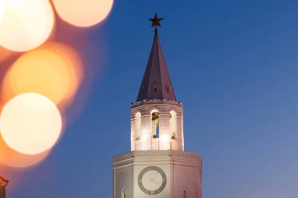 Spasskaya tower of the Kazan Kremlin — Stock Photo, Image