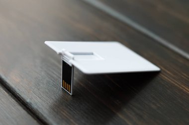 Boş usb flash kart kartların fotoğraf.