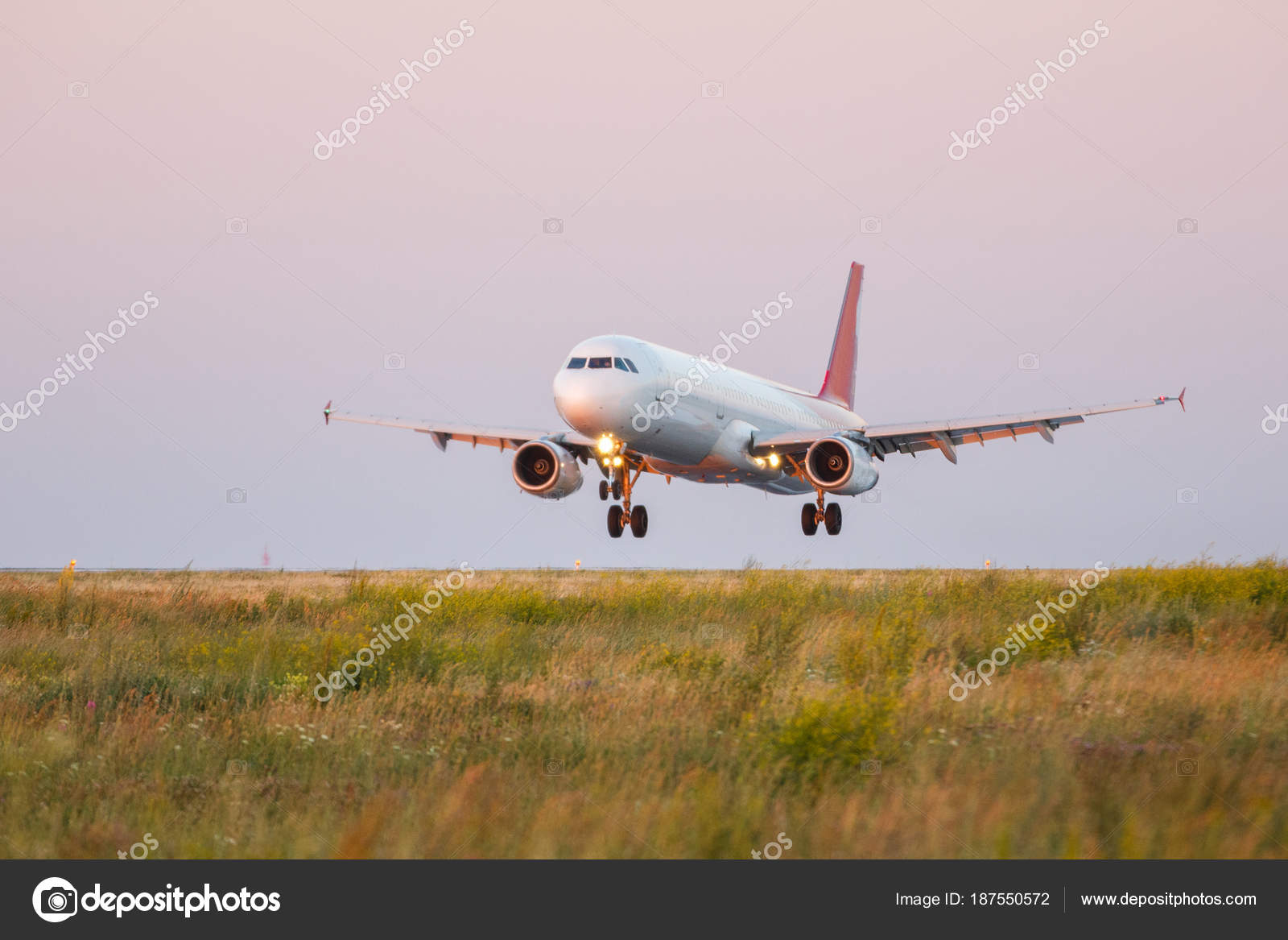A Big Airplane Landing At The Airport Stock Editorial Photo C Alexsafronov A Big Airplane Landing At The Airport Stock Editorial Photo C Alexsafronov