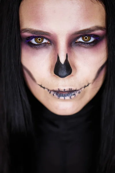 Skeleton Makeup Stock Photos