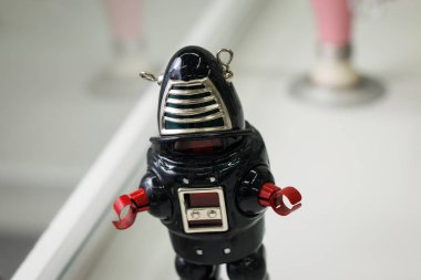 Kazan, Tataristan Cumhuriyeti, Rusya Federasyonu - 12 Mart: robot depodaki sergisinde 