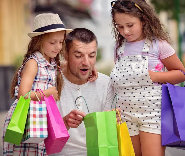 쇼핑, 가족 개념 — 스톡 사진