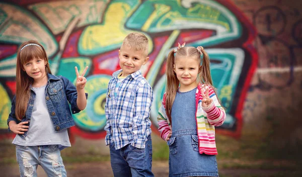 Schattige kinderen concept — Stockfoto