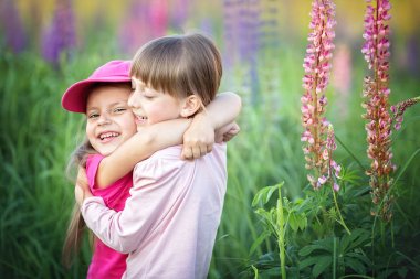 Dostluk çocuklar kavramı