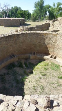 New Mexico 'daki Aztek Harabeleri Ulusal Anıtı