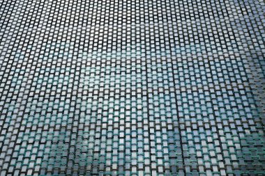 Singapur 'da bir binanın yan tarafında.