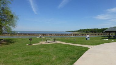 Kuzey Teksas 'taki Cooper State Park' ta.  