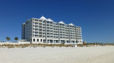 Pensacola Beach, Florida 'ya bakın. Kasım 2014. 