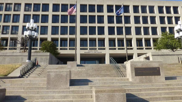 Edificio Del Departamento Trabajo Washington — Foto de Stock