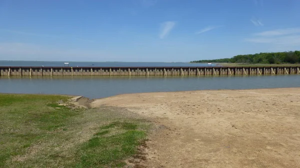 Vista Cooper State Park Norte Texas — Fotografia de Stock