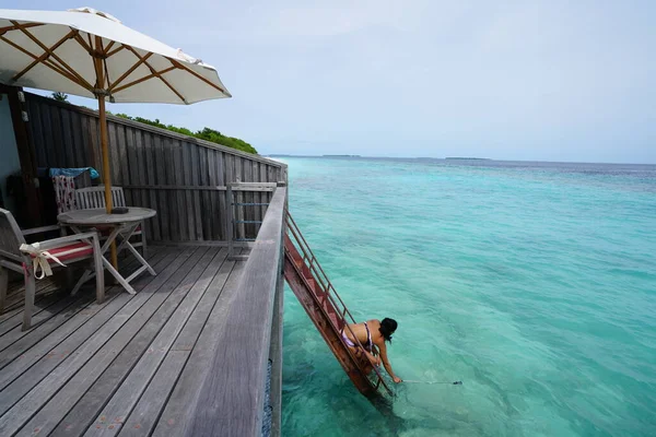 Barco Mar Playa — Foto de Stock