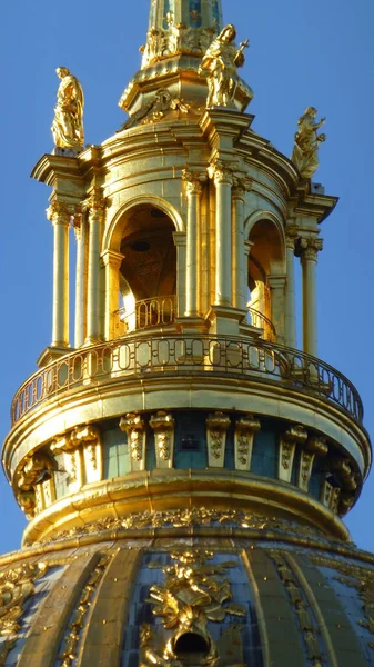 Close View Top Berliner Dom Cathedral Berlin Germany — Stock Photo, Image