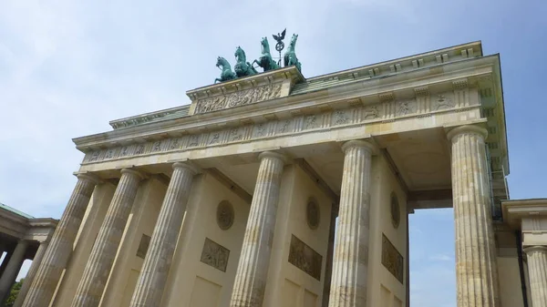 Puerta Brandeburgo Berlín Alemania 2016 — Foto de Stock