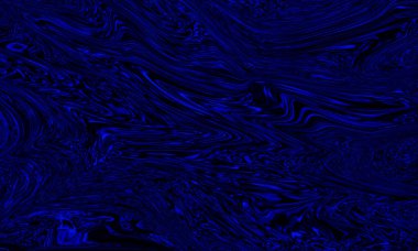 Koyu mavi sıvı doku. El ilanları, posterler, reklamlar için soyut, sanatsal arkaplan.