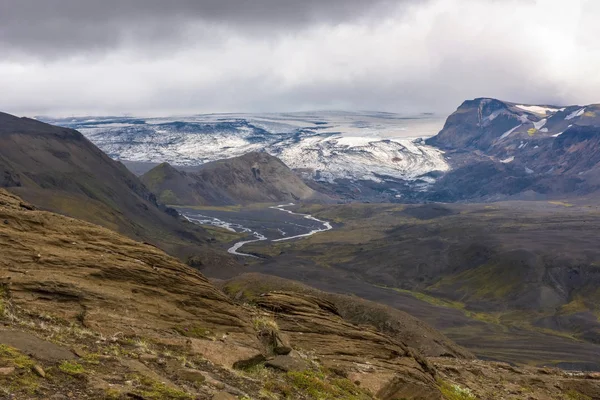 Entujokull Absolutamente Increíble Lugar Islandia —  Fotos de Stock