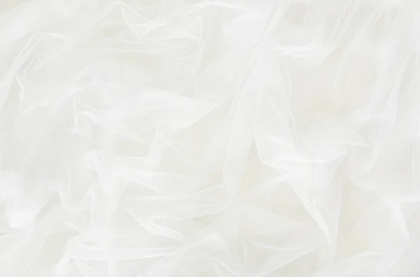 Tulle blanc draperie — Photo