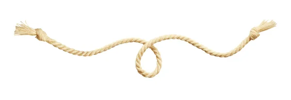 Beige cotton rope — Stock Photo, Image