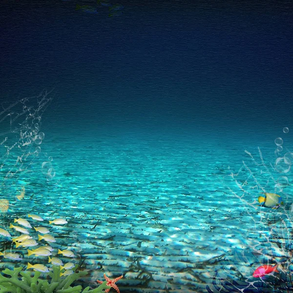 Синє море текстури — стокове фото