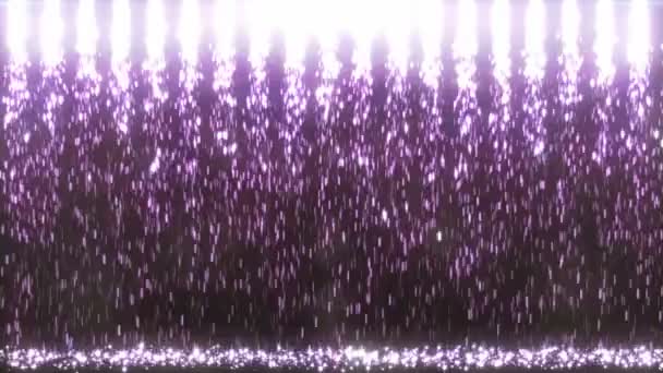 Cascata glitter HD — Video Stock
