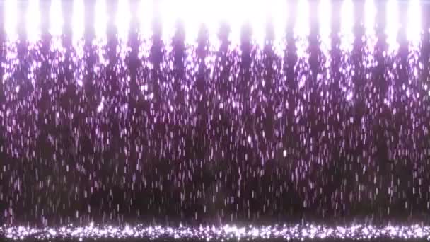 Glitter Waterfall 4K — Stock Video