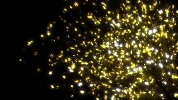 Or Confettis explosion - Droite HD 