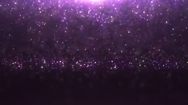 Magic Glitter Rain 4K — Stock Video