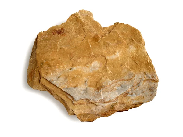 分離されたベージュ砂岩 — ストック写真