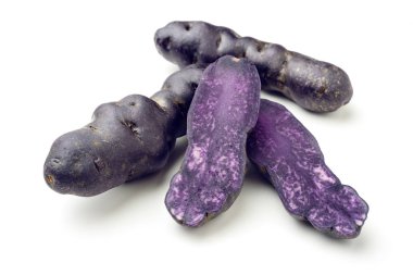 Beyaz vitelotte patates