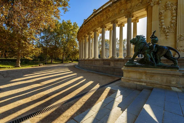 Historic monument of Retiro park,Madrid — Stock Photo, Image