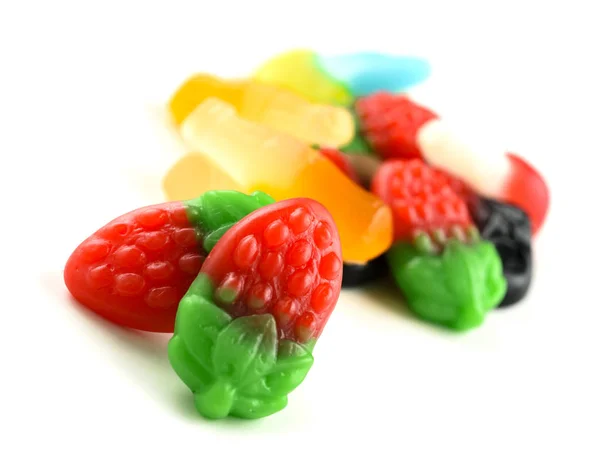 Geassorteerde jelly snoepjes — Stockfoto