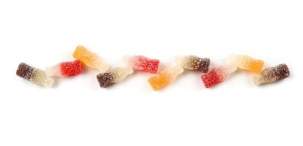 Jelly snoepjes grens — Stockfoto