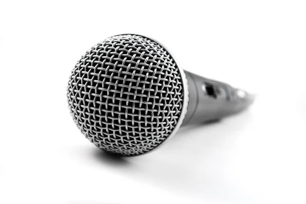 Voice microphone isolated — Stock Photo, Image