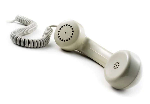 Vintage phone earphone — Stock Photo, Image