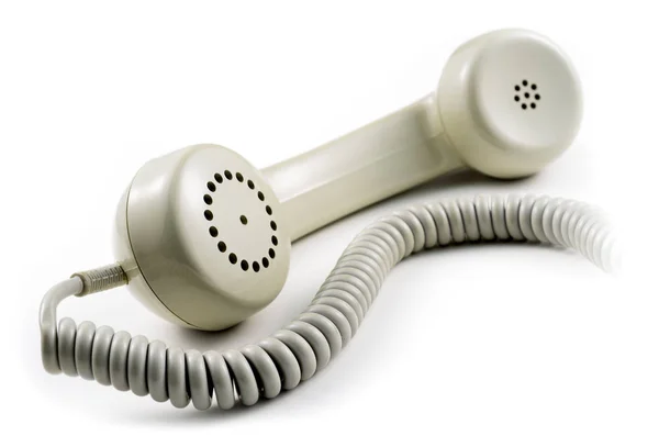 Vintage phone earphone — Stock Photo, Image