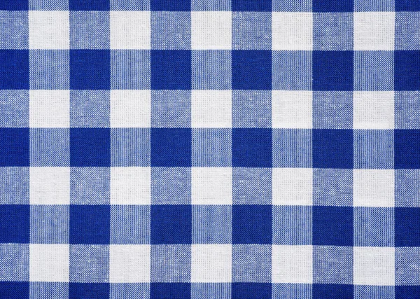 Текстура синього столу тканини — стокове фото