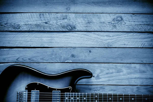 Blues gitar arka plan — Stok fotoğraf
