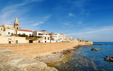 Alghero eski şehir, Sardunya, İtalya