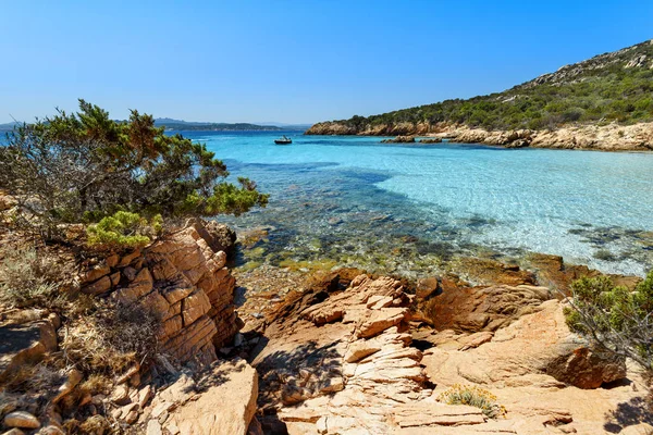 Mediterranean coast of madalenna islands — Stock Photo, Image