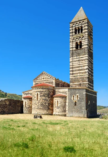 Holly Trinity av Saccargia kyrkan, Sardinien, Italien — Stockfoto