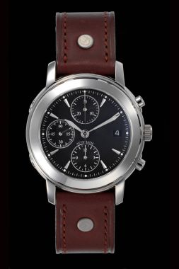 Chronograph deri kordonlu adama göre