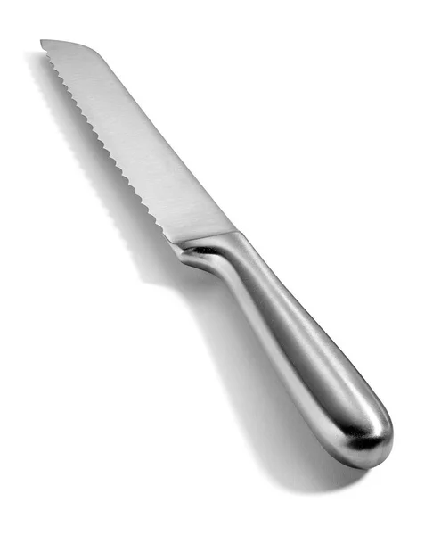 Cuchillo de pan aislado — Foto de Stock