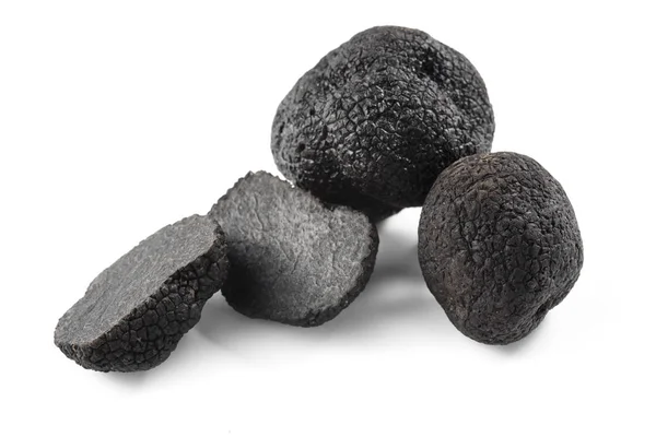 Siyah truffle izole — Stok fotoğraf