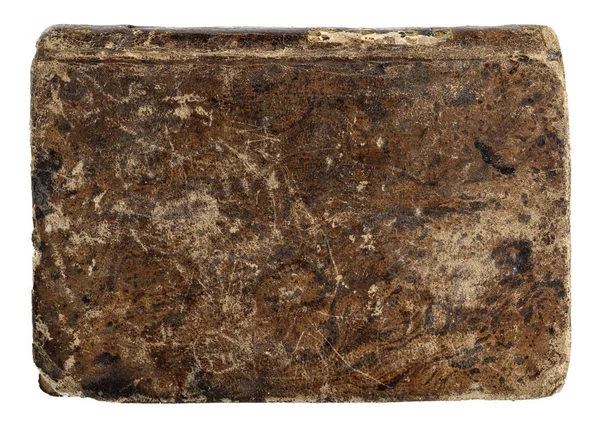 Стара шкіряна текстура обкладинки книги — стокове фото