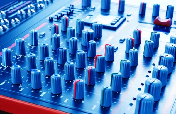 DJ mixer console — Stock Photo, Image