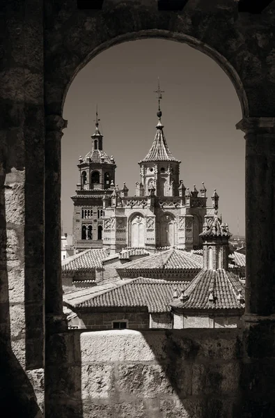 Torres de la catedral de Teruel — Foto de Stock