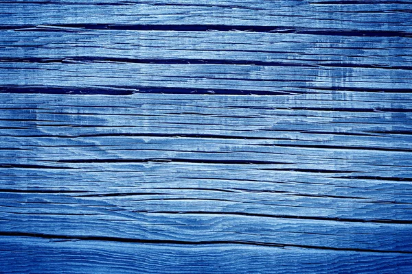 Blue wood background — Stock Photo, Image