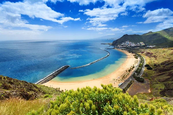 Teresitas beach, Tenerife, Kanárské ostrovy — Stock fotografie