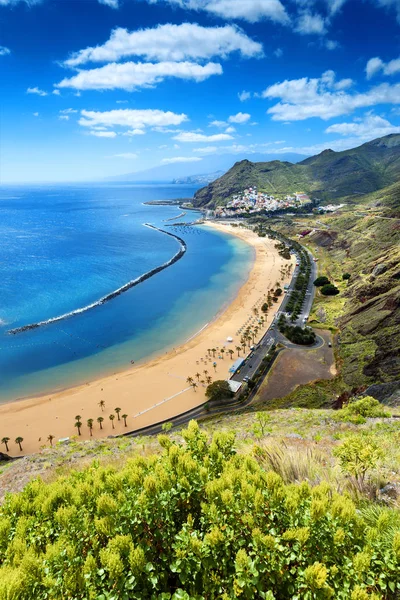 Teresitas beach, Tenerife, Kanárské ostrovy — Stock fotografie